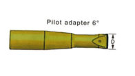 آداپتور خلبان 6 درجه / Drill Shank Model R25 ابزار حفاری سنگ