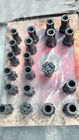 بیت های مته صنعتی کاربید حفاری T38 با سوراخ طولانی با فشار / جوش داغ
