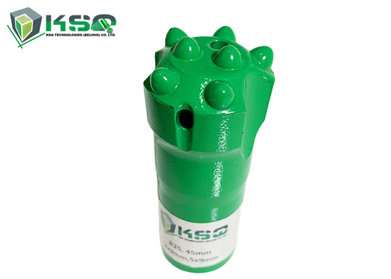 مته‌های دکمه‌ای کروی/بالستیکی صنعتی R25 برای مته‌های رزوه‌دار حفاری تونل