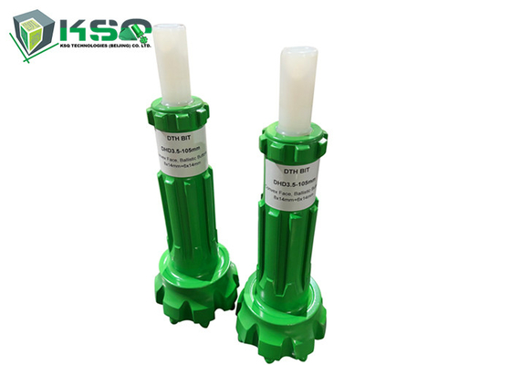 105mm DTH حفاری برای COP35 / DHD3.5 DTH چکش رنگ سبز با دریچه پای