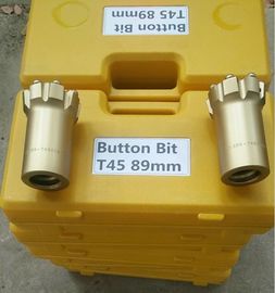 بوته کاربید تنگستن بیت 89mm حفاری راک برای حفاری دکل Atlas Copco
