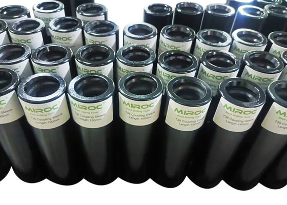 T38-190mm طول های اتصال قطعات حفاری و رشته محصولات اصلی برای ابزار حفاری تقارن