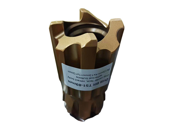 T51-89mm Retrac Tungsten Carbide Drill Bit برای عملکرد حفاری طولانی مدت