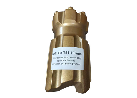 89mm-127mm T51 قطر سوراخ کشویی برای تونل سازی نوع پردازش جعل