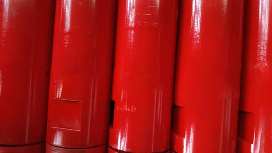 4 اینچ 6 متری میله حفاری RC با رزوه، لوله های حفاری با گردش معکوس