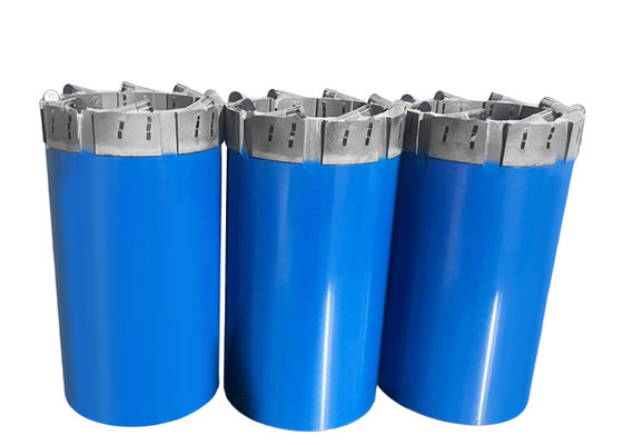 T6-101 قطعات هسته ای الماس با الماس / مواد PDC استاندارد پروفایل تاج و تخلیه صورت راه های آبی برای اکتشاف معدن