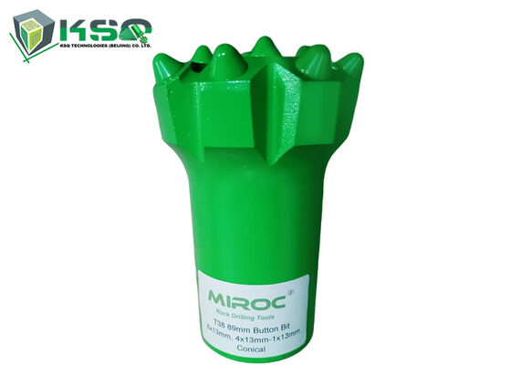 T38 تکه حفاری دکمه ای برای استخراج سنگ