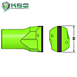 کاربید تنگستن مخروطی معدن حفاری بیت تخت Chipways 38mm و - 80MM