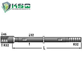 R32 سرعت راد R32-گرد 32-R32 خیط و پیت کردن سوراخ 9.2 میلی متر آچار تخت 25.4 میلی متر