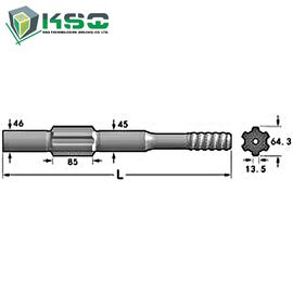 INGERSOLL-RAND مته شانک آداپتور YH 65، YH 80، YH 65 RP، YH 70 RP، YH 75 RP، YH 80 RP