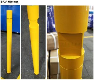BR2 / BR3 2 "DTH چکش حفاری هوای کم BR2 چکش رنگ زرد