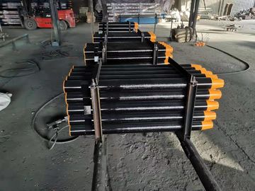لوله حفاری سیاه DTH 6000mm - 89mm ابزار حفاری پایین سوراخ 2 3/8 API Reg