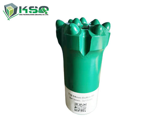 ابزار حفاری معدن بالستیک T38 64 میلی متری دکمه حفاری سنگ