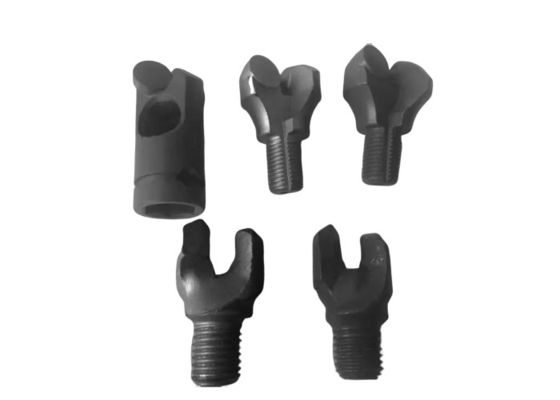 بیت حفاری 27 بال 28mm 32 میلی متر 32 میلی متر پی دی سی مته دو بال زغال سنگ برای اکتشافات زمین شناسی