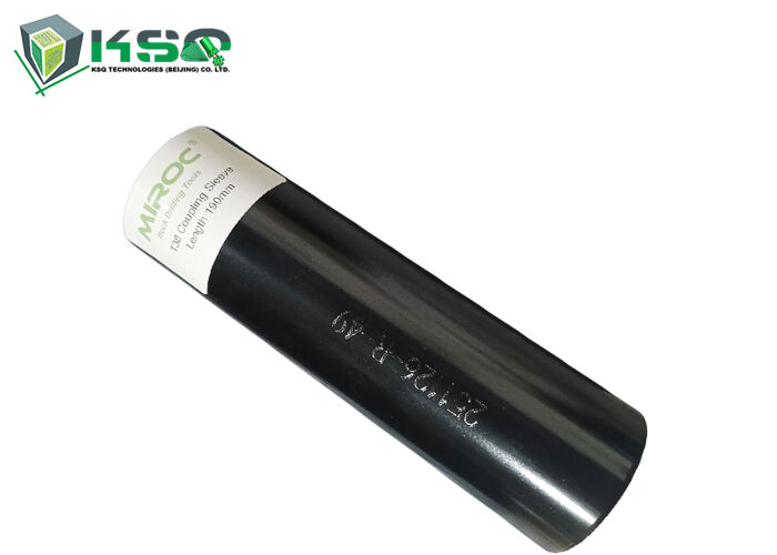 T38-190 mm آستین های اتصال نیمه پل از فولاد کربن برای حفاری سنگ و معدن