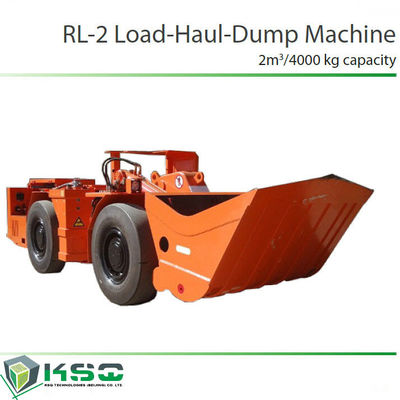 2CBM Load Haul Dump , Mining / Tunneling Underground Mine Equipments