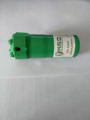 Thread Button Drill Bit R25 Tungsten Carbide Small Drill Bits 40° Angle For Metal Drilling