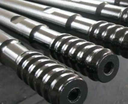 T45 Threaded Drill Rod ,  Length 610mm - 6095mm for Hard Rock Drilling