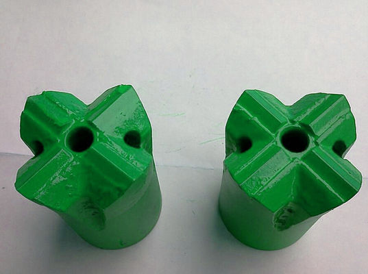 Alloy Steel 42CrMo Mining Drilling Tools , Cemented Carbide Tapered Drill Bits