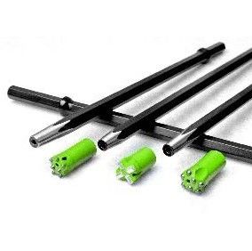 بتن کن 32mm 34mm 36mm 38mm در 40mm از تنها 42mm مخروطی بیت را فشار دهید برای تونل معدن حفاری نیمکت