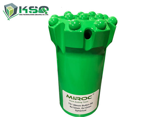 ابزارهای استخراج کاربید تنگستن 76 میلی متری T38 تکه های دکمه مته سنگ نخی