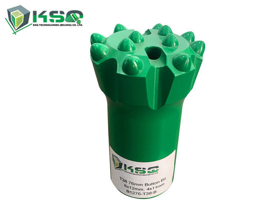 دریل با طول عمر بالا T38 قطر بیت دکمه رزوه ای 76 میلی متر