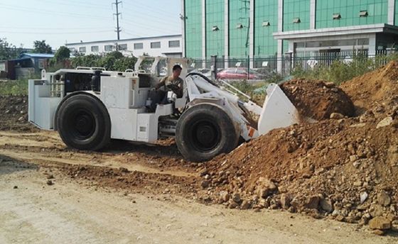 معدن زیر زمینی معدن بار تخلیه ماشین نارنجی / سفید / زرد