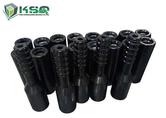 ابزار حفاری چکش بالا R32-R38 آستین های اتصال حفاری سنگ برای میله تمدید