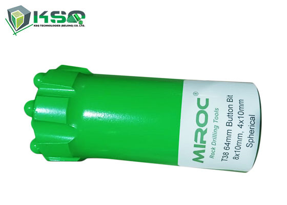 مته دکمه ای چکش بالا T38 64mm برای حفاری سنگ