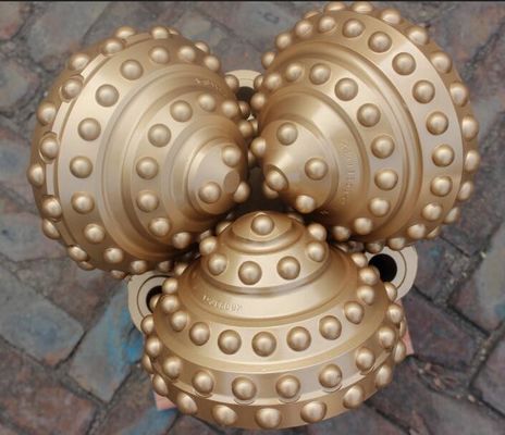 حفاری آب حفاری Tricone Roller Bit Milled Dental 7-5 / 8 