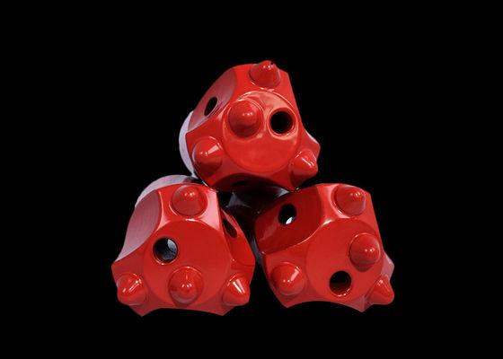 12 درجه بازخورد نوع کروی دکمه مته بیت 30-42mm دیاف کاربید آلیاژ مواد