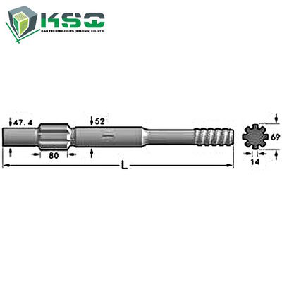 T38 فرز CNC  از راک حفاری ابزارهای HL 850 / HL 850S