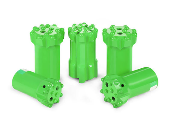 حفره های مته کربنی فولادی T45 / بیت های پیچیده ای 76 میلی متر برای حفاری های طولانی