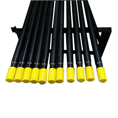 R32 / T38 / T45 / T51 رشته فرمت رد، فولاد کربن MF Rock Drill Rod