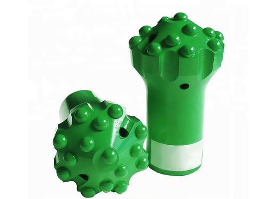 تنگستن کاربید Reaming گنبد Bit Dia 76 - 127mm کروی / Parabolic دکمه 35 درجه