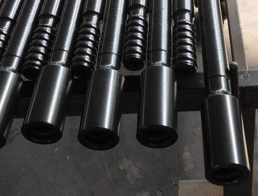Tunneling Mining Drill Steel Rod / Rock Drill Rod 10 فوت طول دقت بالا