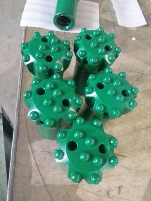 3 اینچ / 3.5 اینچ T38 Dth دکمه بیت Retrac بدن با بالستیک / کروی تنگستن کاربید درج