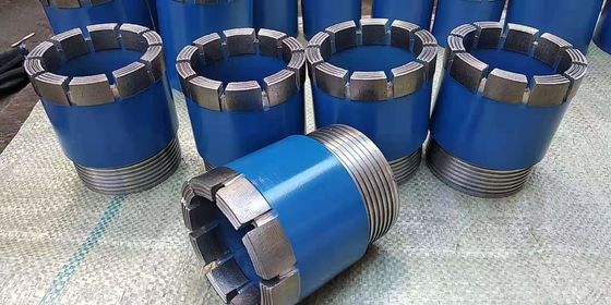 لوله مته الماس منفرد لوله ای با فشار داغ Sintered Dia 28 - 200mm