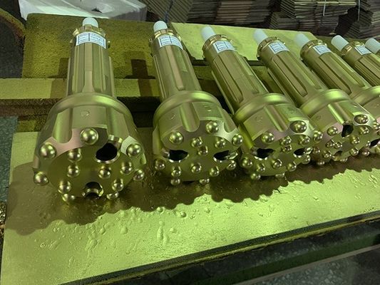 DHD340 Hammer DTH حفاری بیت قطر 110 میلی متر 4 اینچ مته حفاری چاه آب