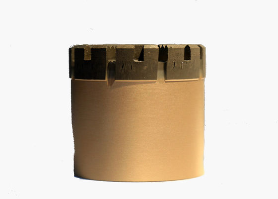 HQ Diamond Core Drill Bit سطح / آغشته به مقاومت بالا در برابر لباس