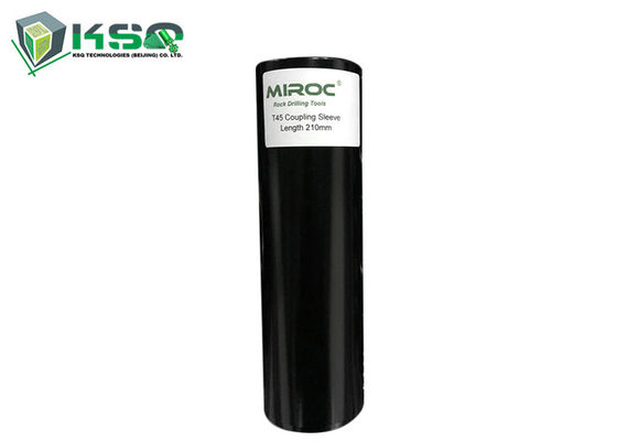 33MM-76mm آستین کوپلینگ قطر مته برای سنگ / معدن میله مته، سیاه رنگ