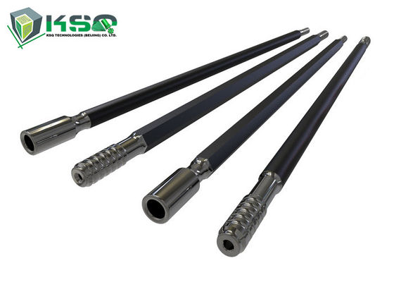 T38 - 39mm Threaded Extension Drill Rod 3.66 متر ابزار حفاری سنگ