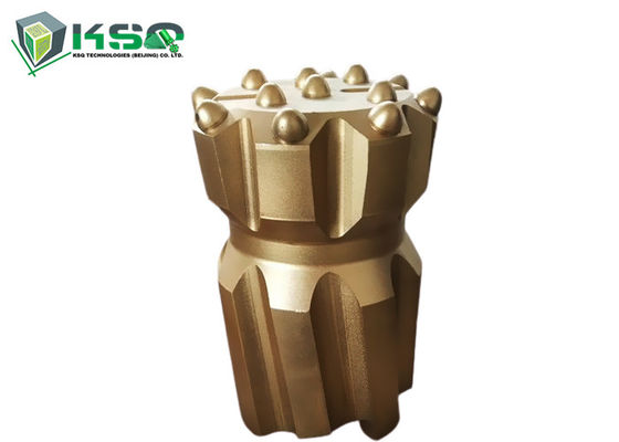 قطر Retrac Button Tungsten Drill Bit T38 115mm قطر با بدنه ای غیرقانونی برای معدن