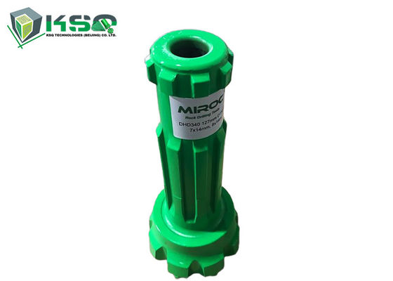 Shank DHD 340 127mm ساخت بیت های دکمه های انفجار سوراخ Dth