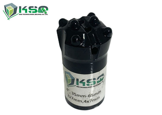 بیت دکمه ای 35-65 میلی متری 4 درجه کاربید تنگستن برای حفاری سوراخ های کوچک