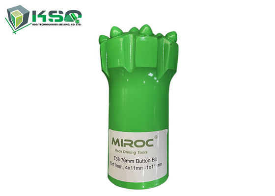 T38 دکمه درز کاربید تنگستن چکش 64 میلی متر تا 89 میلی متر