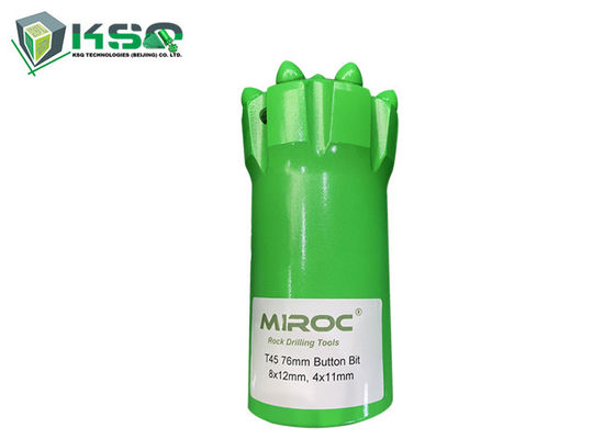 T45 دکمه مته کاربید تنگستن چکش 70 میلی متر تا 102 میلی متر