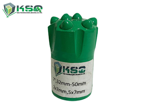 34 میلی متر 4 دکمه 7 درجه دکمه مخروطی بیت حفاری