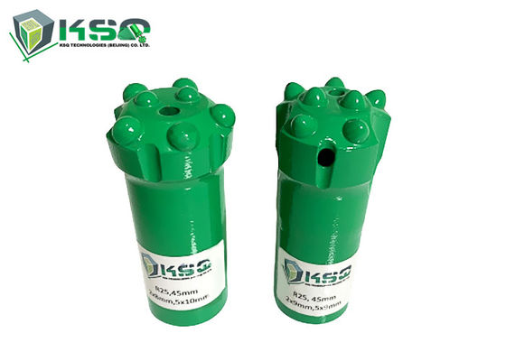 دامن کوتاه R25 کروی. مته دکمه ای کاربید تنگستن 33-45 میلی متر