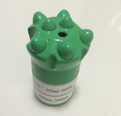 34mm / لنز 35mm هفت دکمه راک حفاری بیت را فشار دهید مخروطی برای صنعت